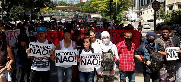Esta quarta-feira (15) é Dia Nacional de Mobilização pela revogação da Reforma do Ensino Médio