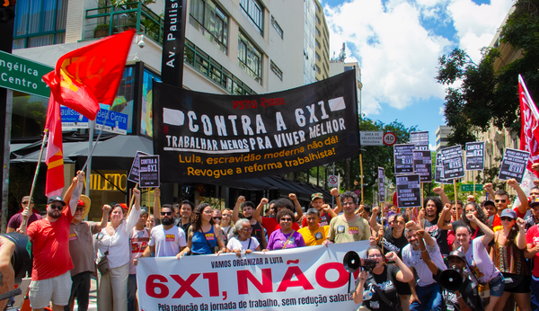 Unidade na luta pelo fim da escala 6x1! Todos às mobilizações do dia 25/02!