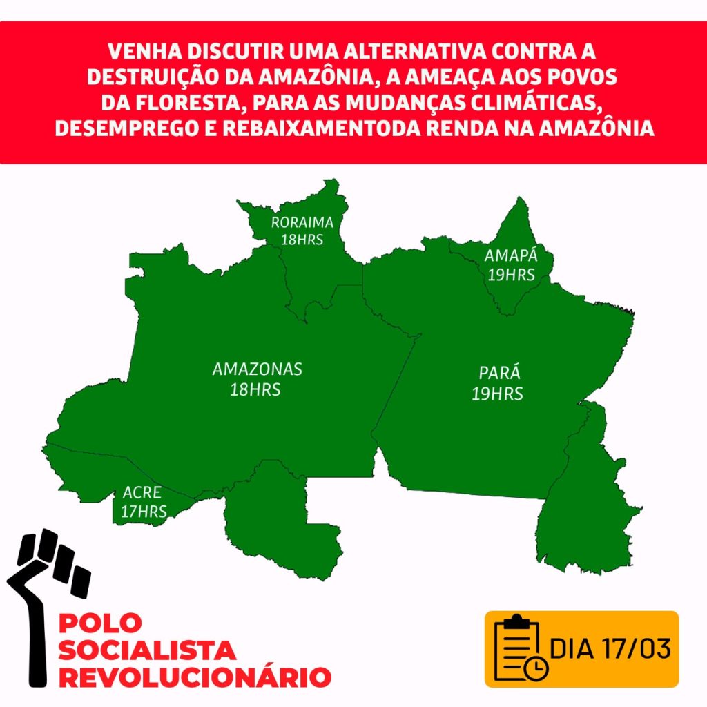 Polo Socialista e Revolucionário será lançado no Norte do Brasil