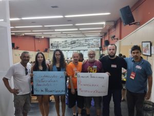 Evento virtual leva solidariedade aos metroviários demitidos