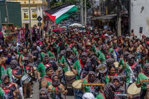 Carnaval: A luta em defesa do povo palestino ecoou nos blocos país afora