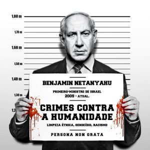 Netanyahu reproduz extermínio nazista sim! Lula tem que romper relações com o Estado genocida