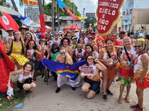 PE: Na luta contra as opressões, bloco ‘Cabelo de Fogo’ realiza 10º desfile no Carnaval de Olinda