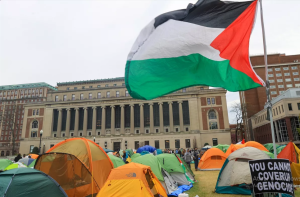 Estudantes norte-americanos se manifestam em defesa da Palestina