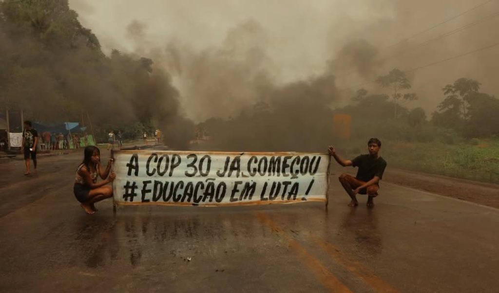 Segue a resistência indígena contra Helder Barbalho: Fortalecer a luta indígena e a greve dos professores do estado