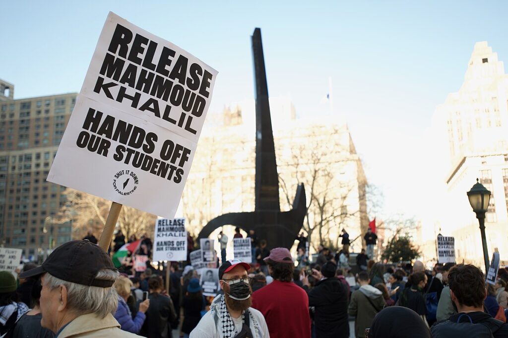 EUA: Libertem o ativista palestino Mahmoud Khalil!