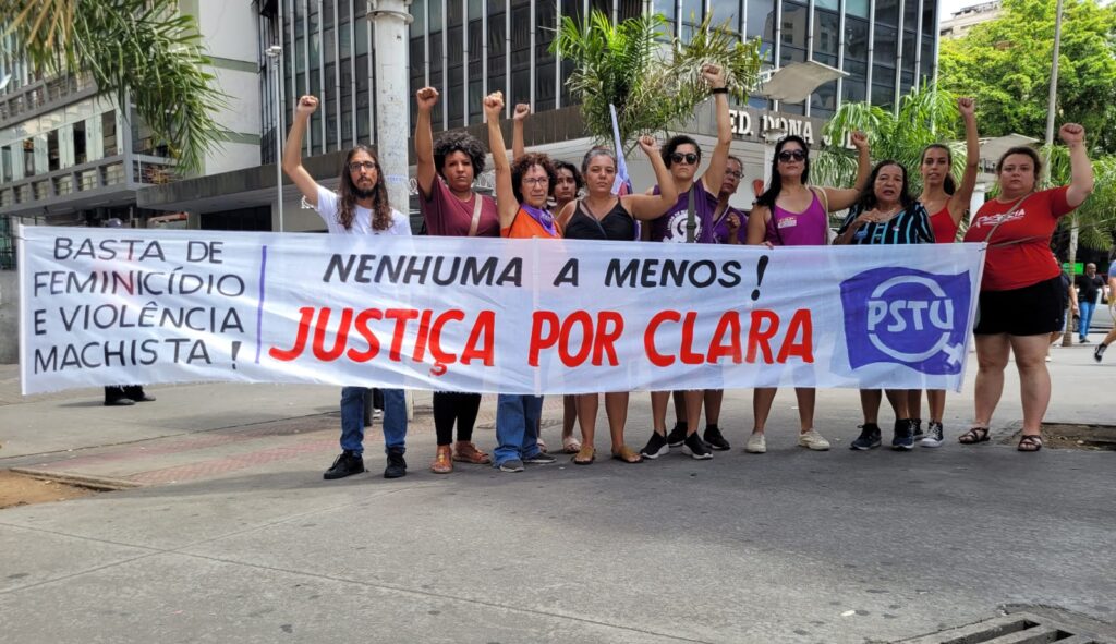 MG: Chega de violência e feminicídios! Justiça por Clara!
