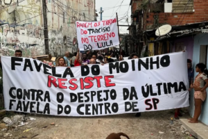 SP: Todo apoio aos moradores da Favela do Moinho
