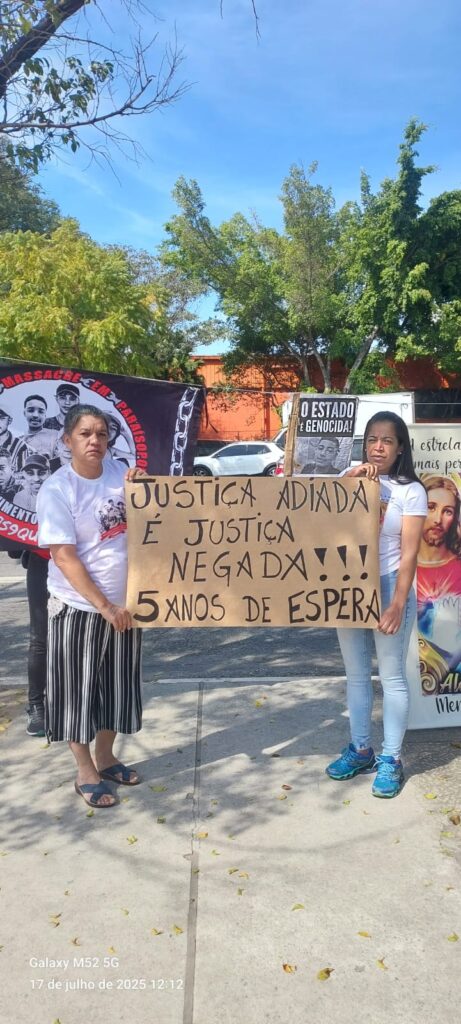 São Paulo: movimentos sociais protestam por justiça para Guilherme Silva