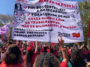 CONUNE: 1º dia de atividades é marcado por protestos contra Lula, encontro de estudantes socialistas e apoio à Palestina