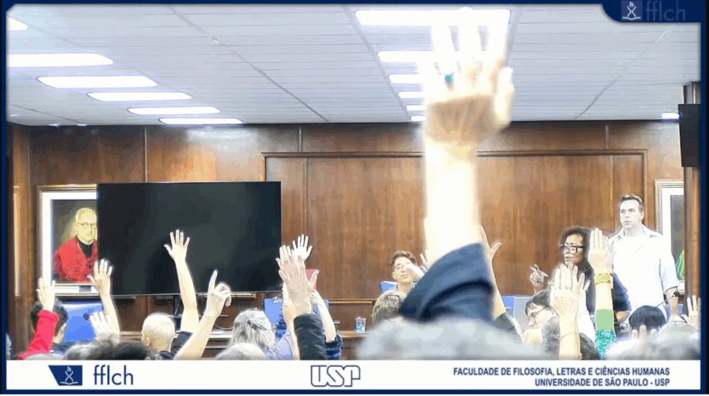 Em votação histórica, FFLCH-USP aprova por ampla maioria a renúncia do convênio com a Universidade de Haifa (Israel)