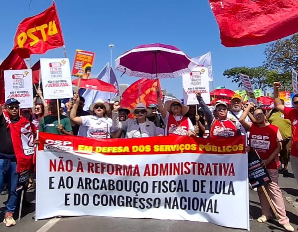 Marcha dos servidores mostra o caminho para derrotar a reforma administrativa