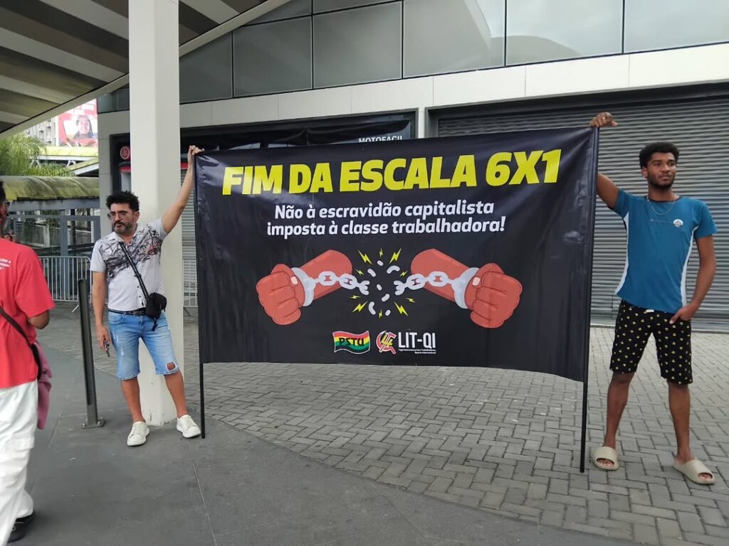 Só a luta independente pode acabar com a escala 6x1
