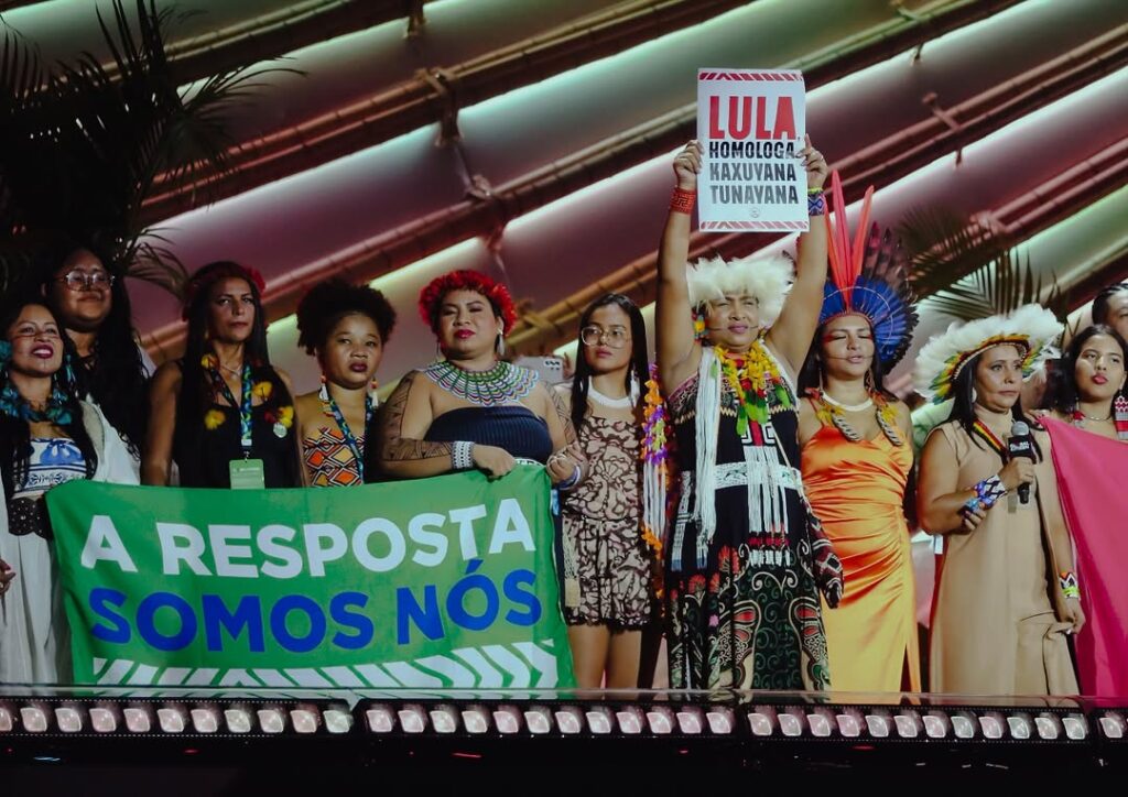 COP 30: Indígenas Kaxuyana-Tunayana chegam a Belém e cobram de Lula homologação do território