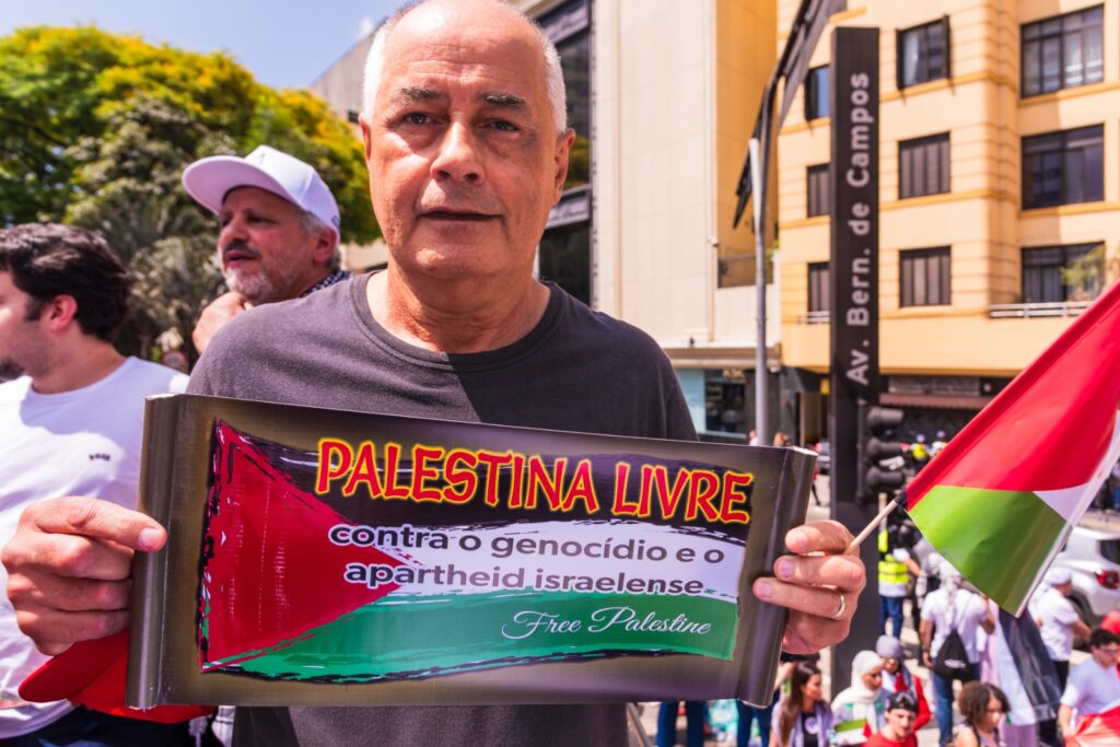 Nenhuma voz pela Palestina será silenciada! Não ao PL de Tabata Amaral e à criminalização sionista!
