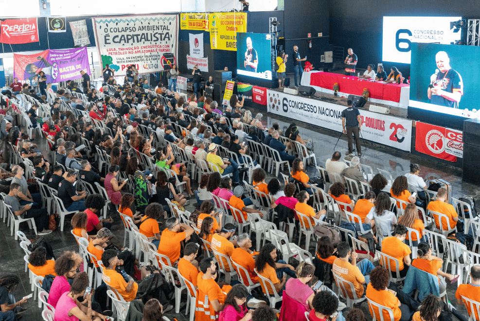 Tem início o 6° Congresso Nacional da CSP-Conlutas