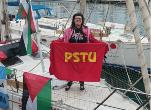 Flotilha internacional com brasileiros parte de Barcelona rumo a Gaza em missão humanitária